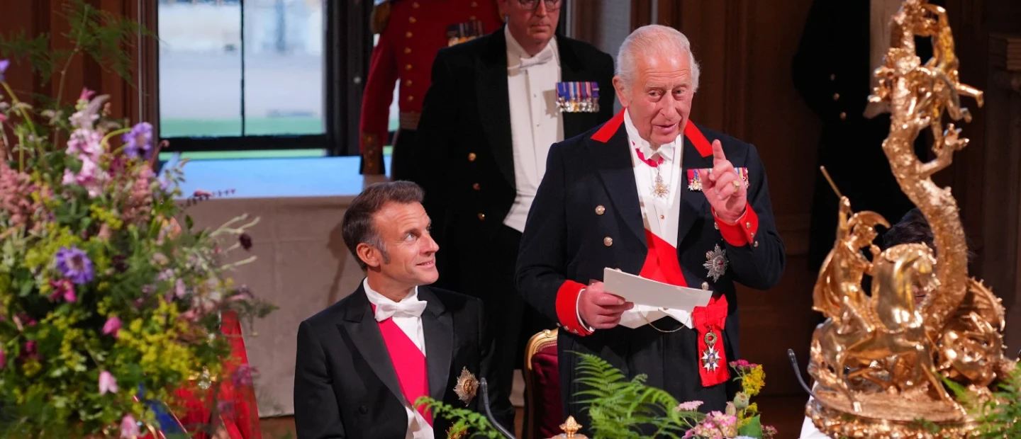 Το επίσημο δείπνο στο Παλάτι του Windsor προς τιμήν του Emmanuel Macron - Οι royals που έδωσαν το «παρών» και οι εμφανίσεις που συζητήθηκαν