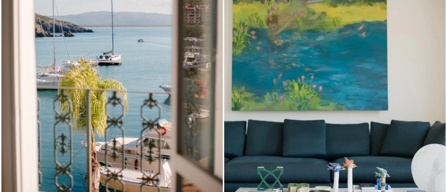 Η ζωντάνια και το στοιχείο της έκπληξης κυριαρχούν σε αυτό το καταφύγιο με την υπέροχη θεά στο Porto Ercole