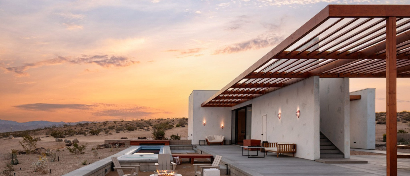 Ένα ονειρικό καταφύγιο στην έρημο της Καλιφόρνια όπου κάθε βραδιά αποτελεί μία ξεχωριστή εμπειρία