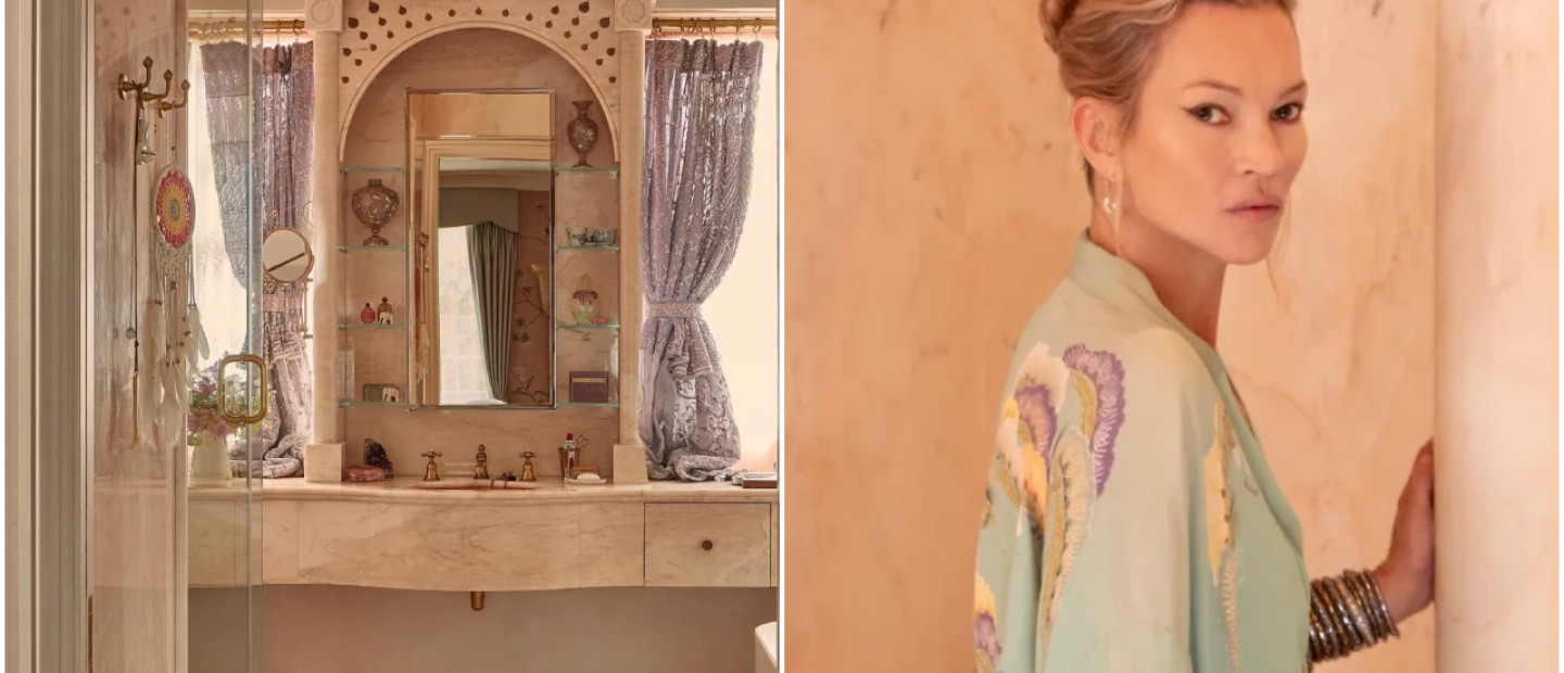 7 στιλάτες ιδέες από το μπάνιο της Kate Moss που αξίζει να υιοθετήσουμε