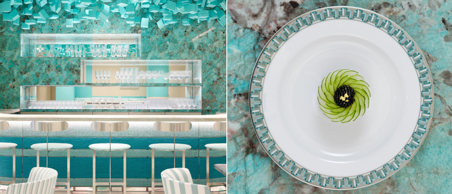 Στο νέο Blue Box Café Ginza η γαστρονομία συναντά την ακρίβεια και την κομψότητα του Tiffany & Co.