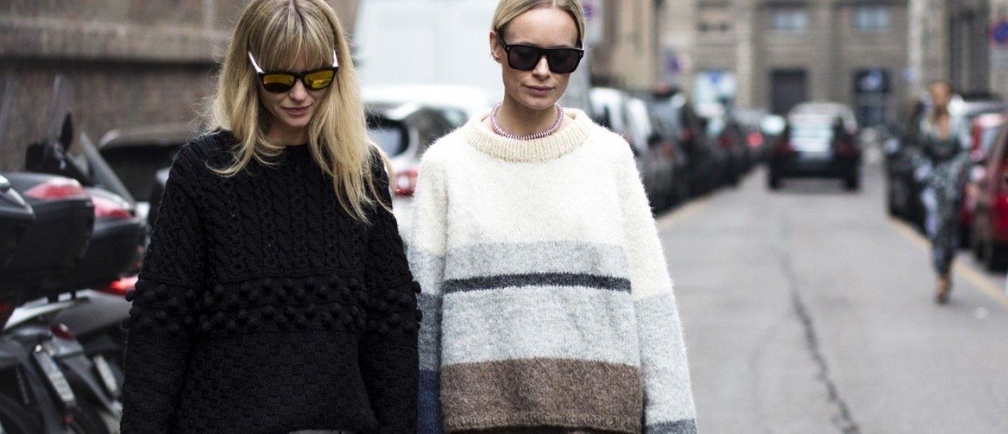 Look of the week: Πώς να φορέσετε το πουλόβερ τον χειμώνα
