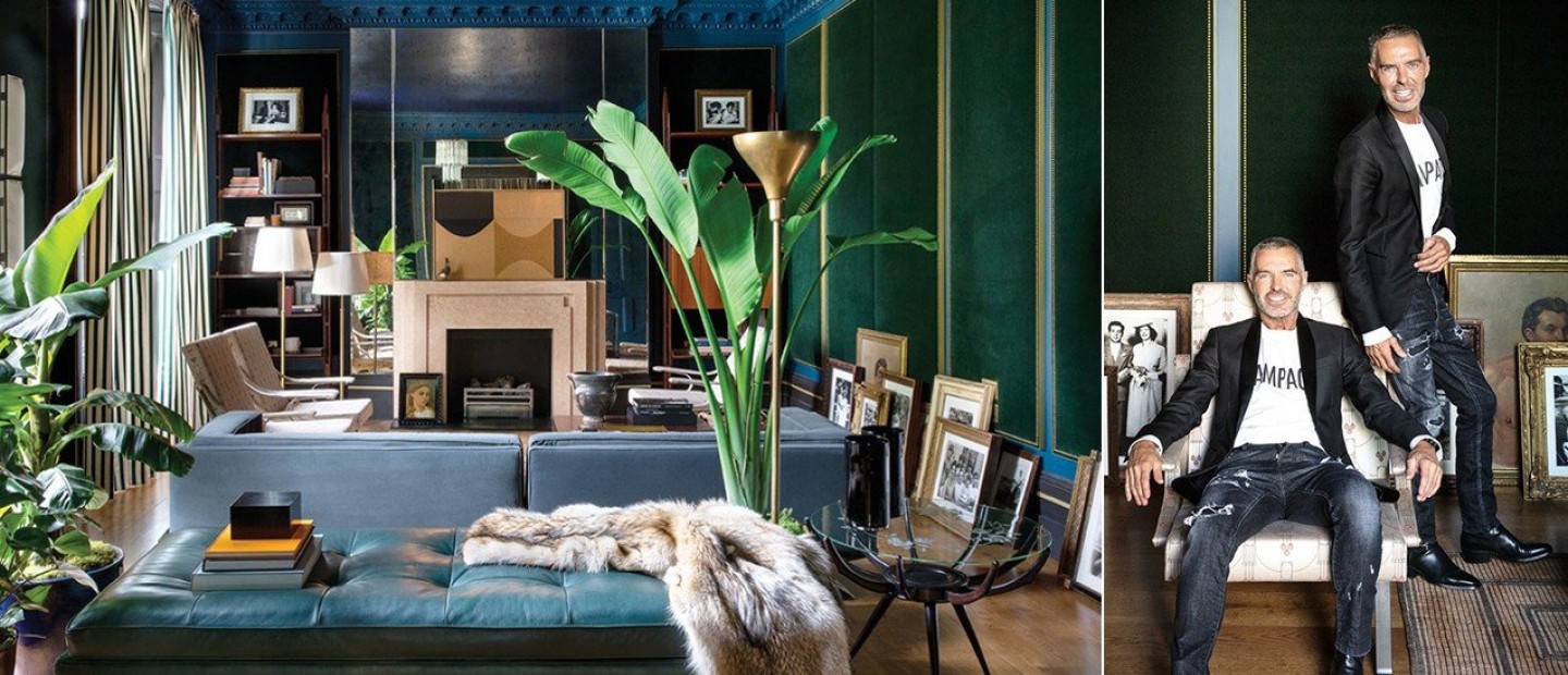 Το ολοκαίνουριο σπίτι των Dsquared2 στο Λονδίνο παραπέμπει σε αισθητική περασμένων εποχών