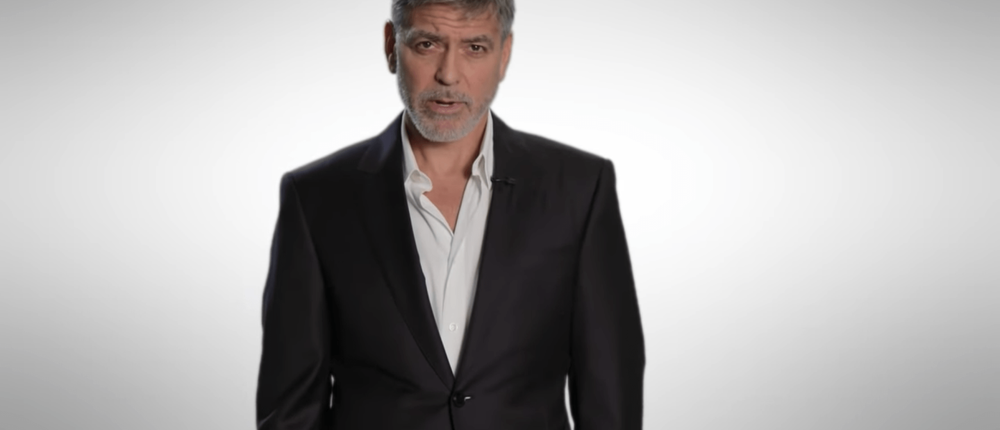 O George Clooney έχει να πει κάτι σημαντικό για το περιβάλλον