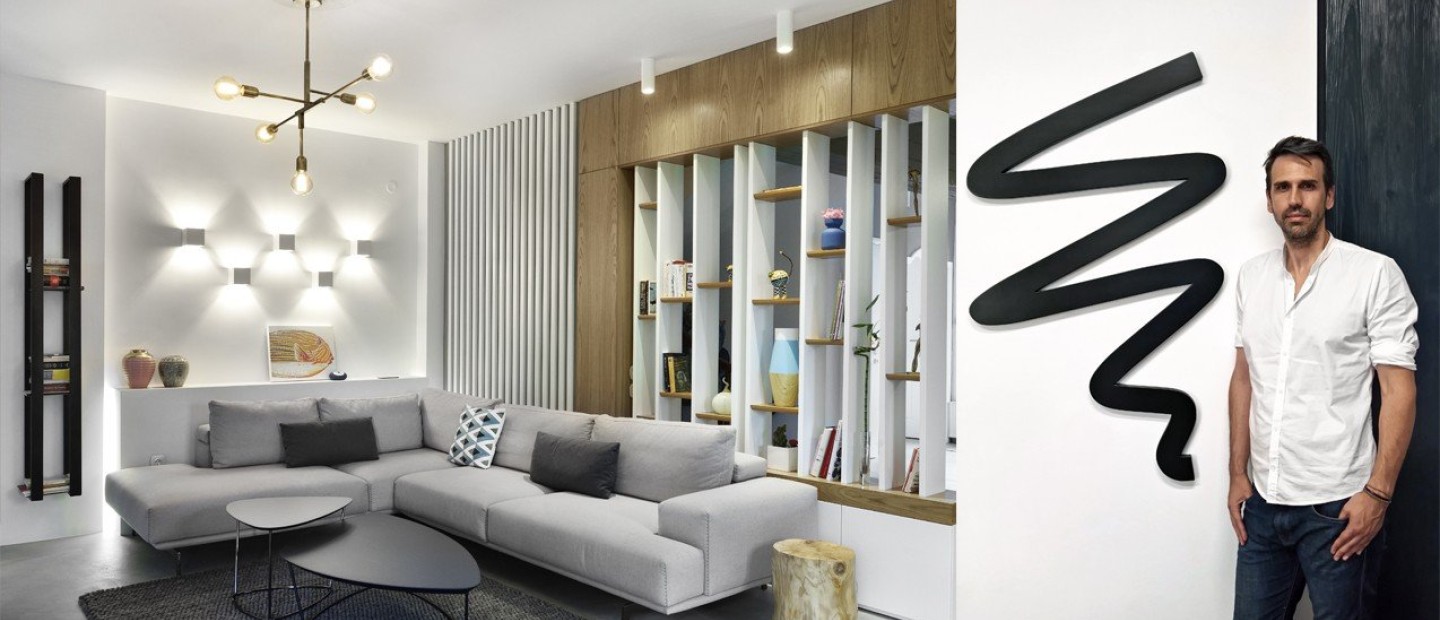 Ένα διαμέρισμα στη Θεσσαλονίκη απέκτησε μοντέρνο χαρακτήρα ανανεώνοντας το interior design