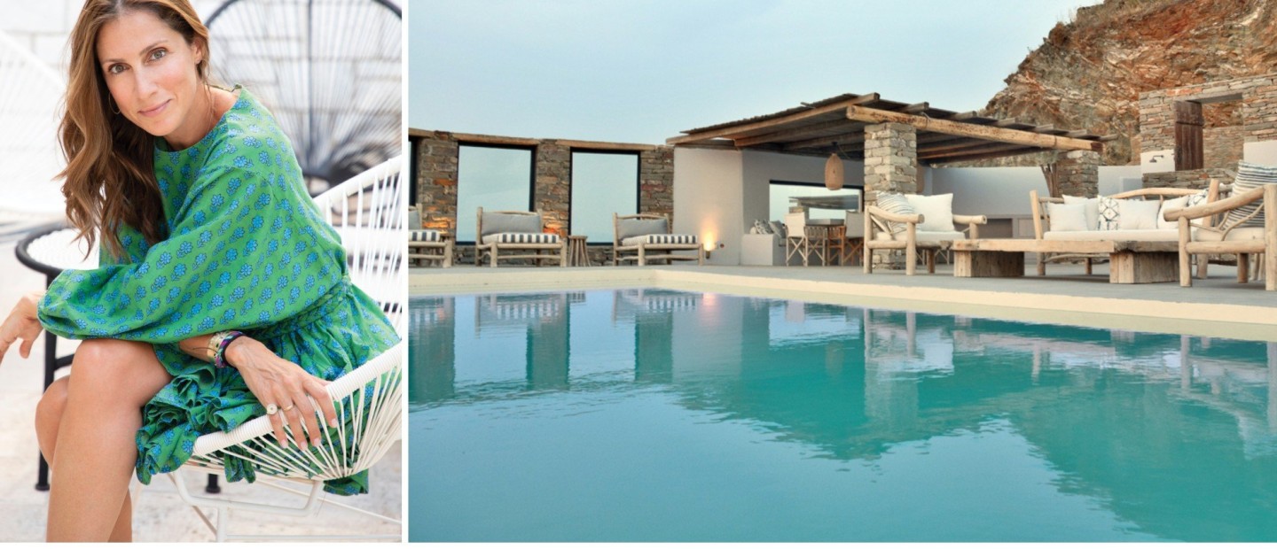 Η Μυρτώ Αναστασσοπούλου μας ξεναγεί στο καταφύγιο της οικογένειάς της στην Τζια