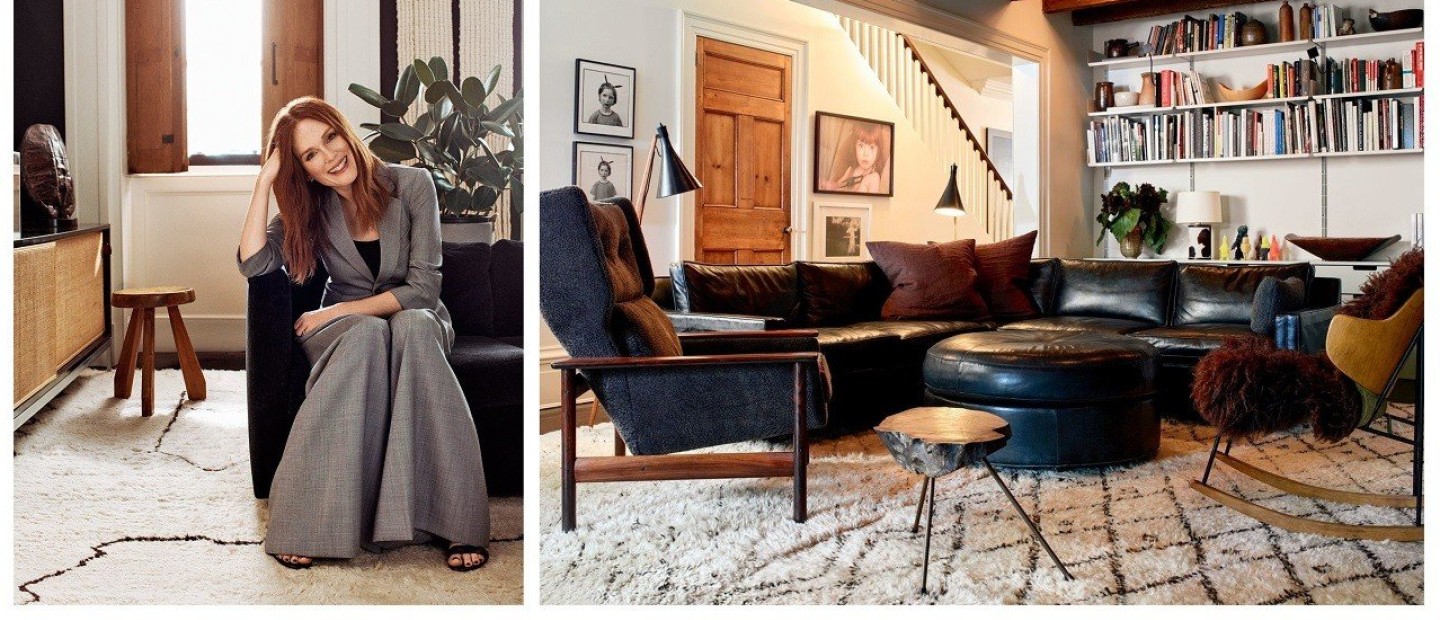 Στο πανέμορφο και cozy σπίτι της ηθοποιού Julianne Moore στο Manhattan