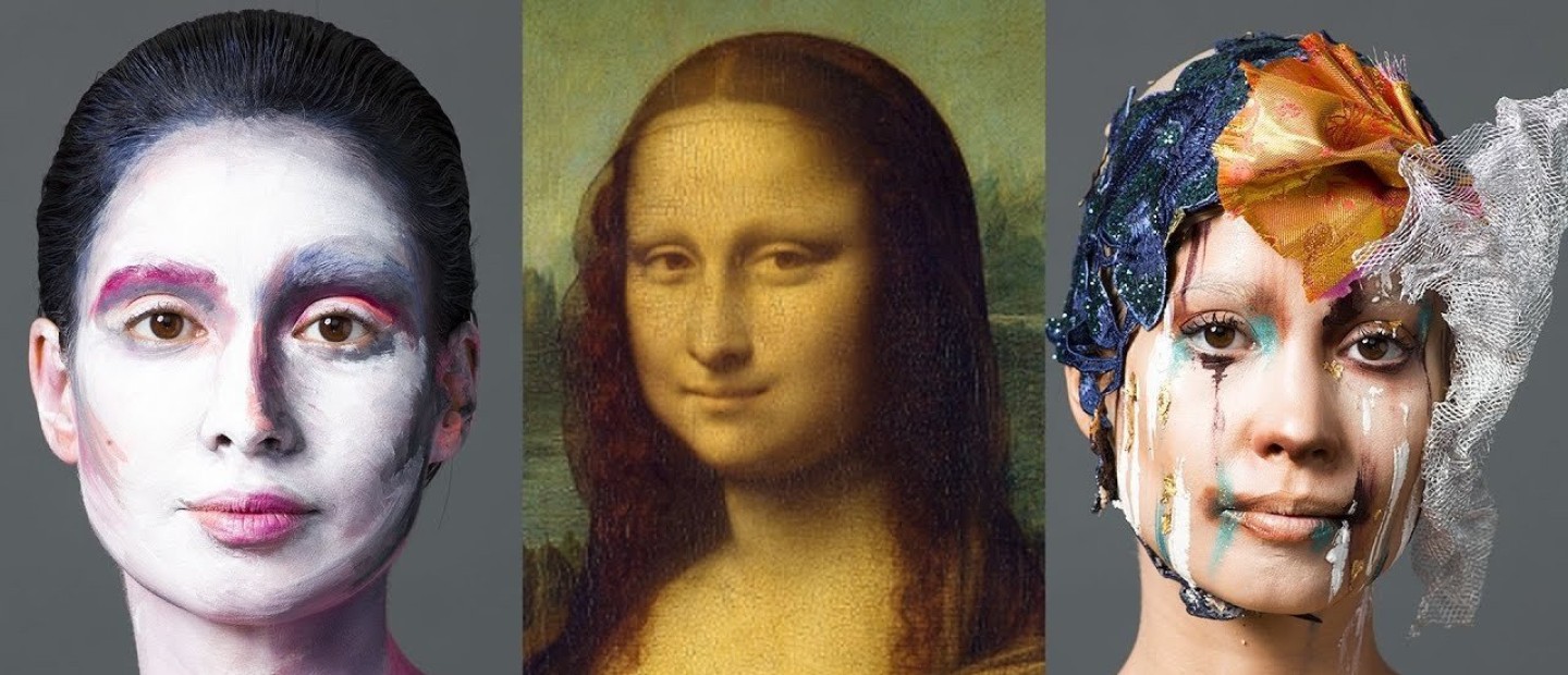 Δείτε πώς 3 makeup artists μεταμορφώνουν ένα μοντέλο στη... Mona Lisa