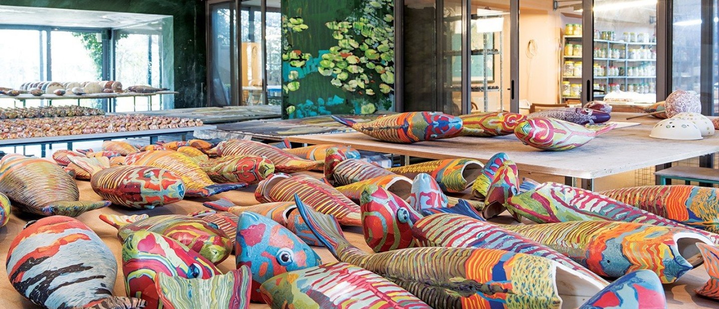 Κεραμεική και γλυπτική από τη Μαρίτσα Τραυλού 