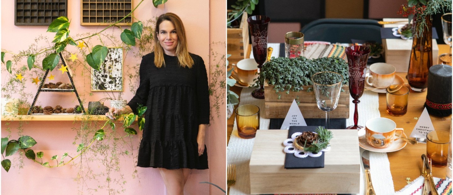 Η Βερόνικα Παλαιοκρασσά δημιουργεί το πιο cozy Xmas σκηνικό δίνοντάς μας ιδέες για ένα afternoon tea με χριστουγεννιάτικη ατμόσφαιρα 
