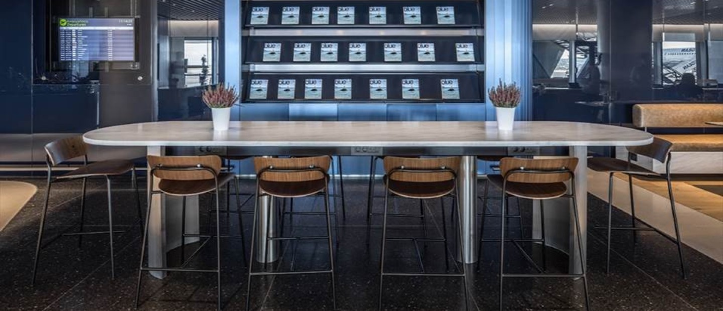 Just Open: Δείτε το ολοκαίνουριο Aegean Business Lounge στο αεροδρόμιο «Μακεδονία» της Θεσσαλονίκης 