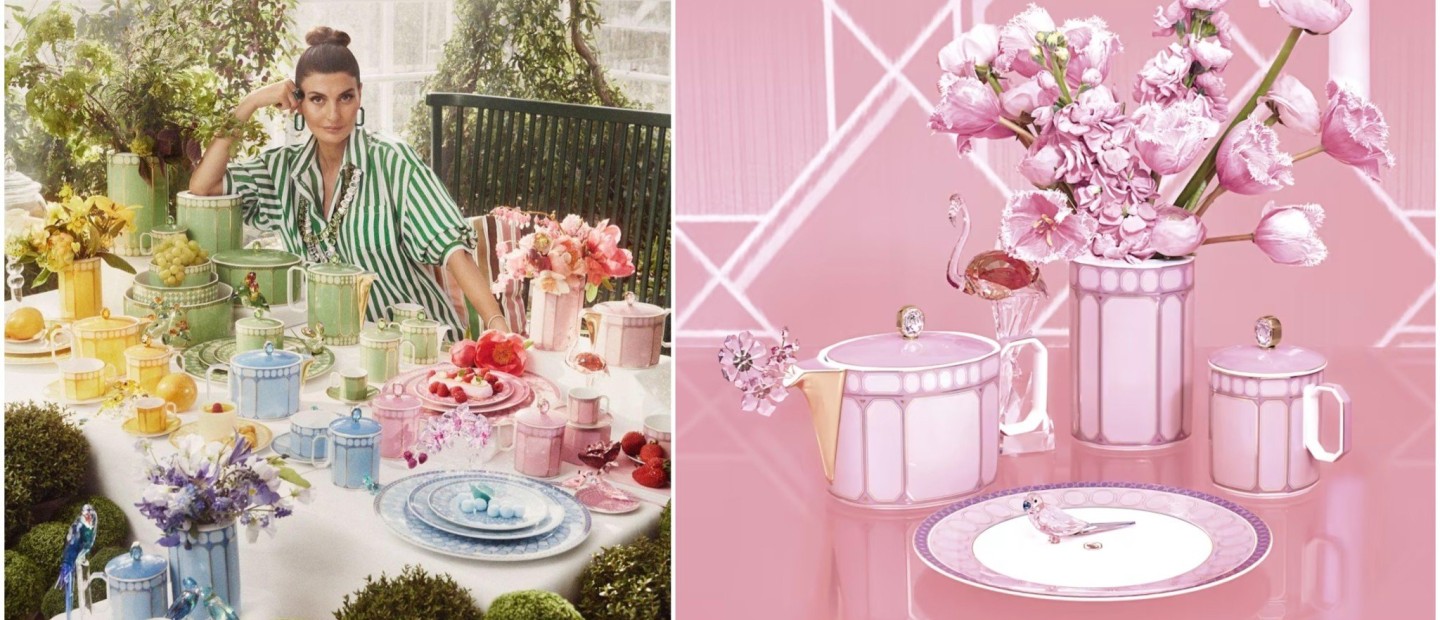 Η Swarovski ενώνει τις δυνάμεις της με τη Rosenthal για τη δημιουργία μιας tableware συλλογής