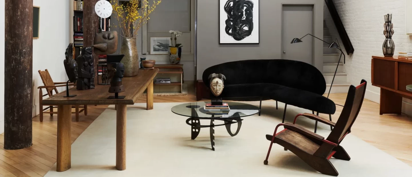 Περιηγηθείτε στο εντυπωσιακό Tribeca Loft του design dealer, Hugues Magen