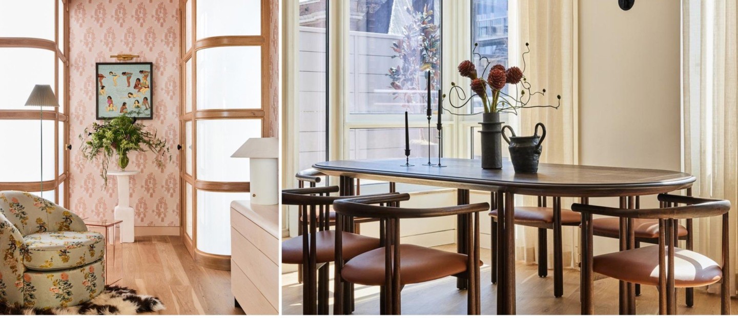 Αυτή η μοντέρνα κατοικία στο Chelsea αποδεικνύει ότι το ροζ χρώμα μπορεί να είναι απόλυτα κομψό 