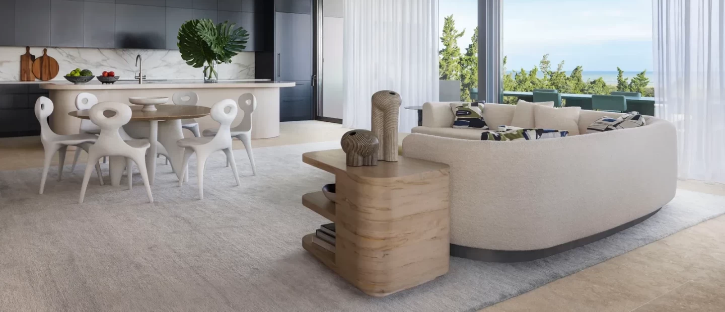 Περιηγηθείτε σε μια φουτουριστική κατοικία στα Hamptons που επιμελήθηκε ο αρχιτέκτονας Steven Harris