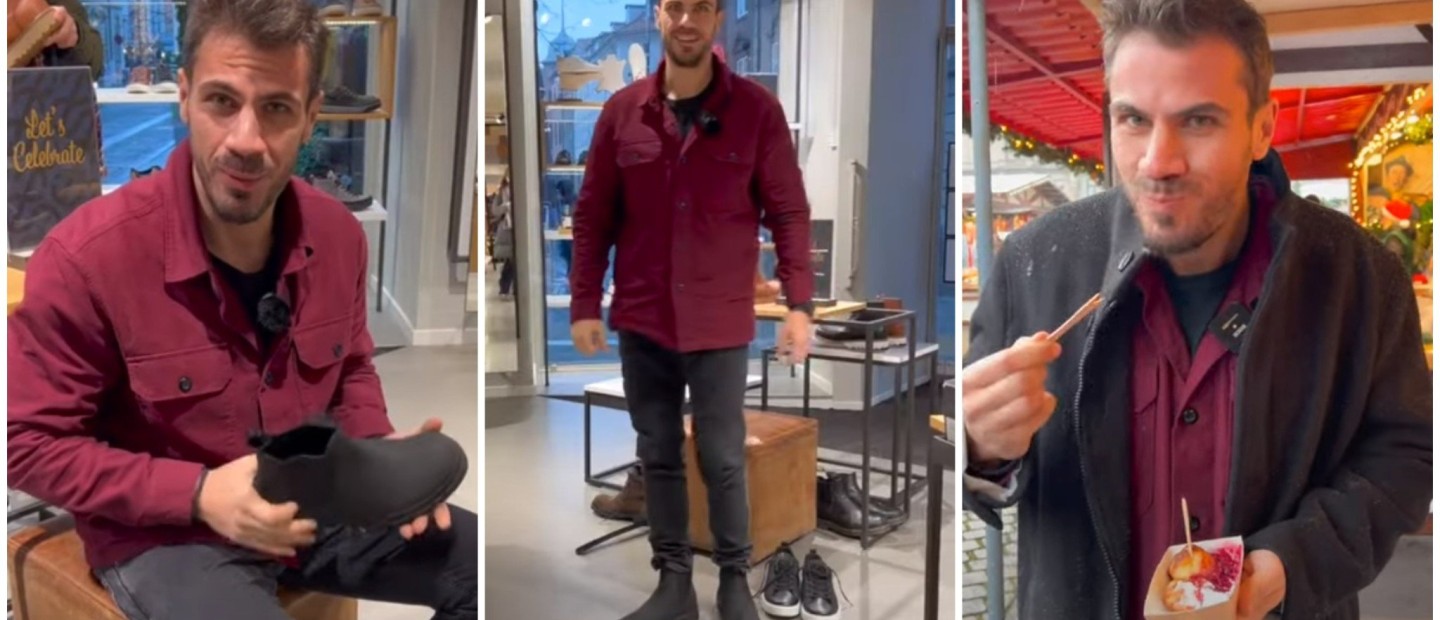 O Άκης Πετρετζίκης ανακαλύπτει τη Δανία με τα πιο fashionable και άνετα μποτάκια 