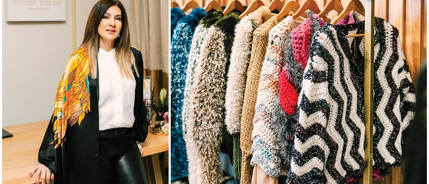 H Βασιλική Ορνιθοπούλου κατάφερε να οδηγήσει το fashion brand της, Atelier Vasiliki, να ακτινοβολεί σε παγκόσμια εμβέλεια 