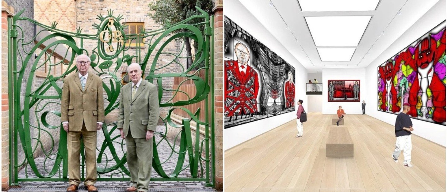 Gilbert & George: Το νέο τους κέντρο Τέχνης εγκαινιάζεται στο East End του Λονδίνου
