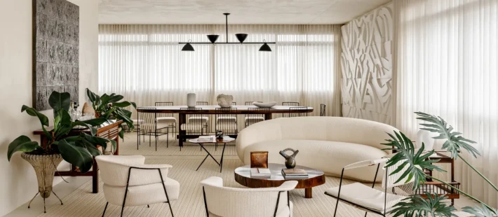 Μια κατοικία στο Σάο Πάολο όπου το χρώμα του 2026 και ο βραζιλιάνικος μοντερνισμός συνυπάρχουν 