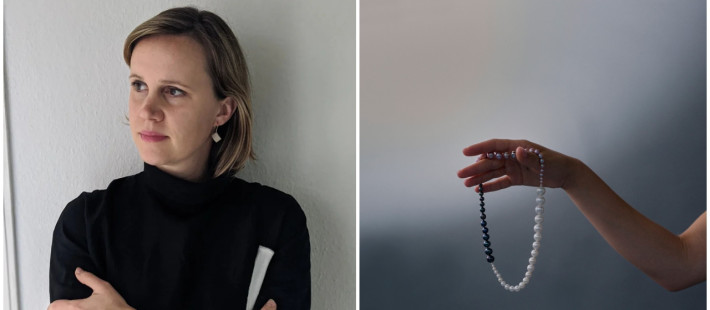 Η Melanie Georgacopoulos, μέσα από τις δημιουργίες της, μας εισάγει στον μαγικό κόσμο των μαργαριταριών