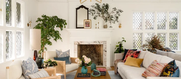 Οι ινδικές επιρροές αναζωογονούν ένα σπίτι του 1915 στην Καλιφόρνια