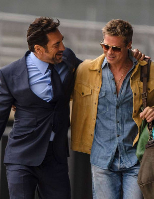 Brad Pitt & Javier Bardem σε μία συζήτηση με άρωμα παρελθόντος 