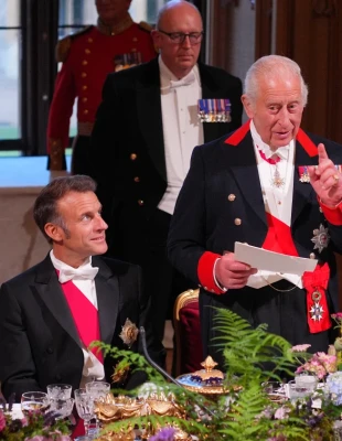 Το επίσημο δείπνο στο Παλάτι του Windsor προς τιμήν του Emmanuel Macron - Οι royals που έδωσαν το «παρών» και οι εμφανίσεις που συζητήθηκαν
