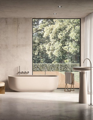 Oι νέες τάσεις του design στο μπάνιο ενσωματώνουν κλασικές επιλογές, χαρίζοντας εξαιρετικό ενδιαφέρον στο τελικό αποτέλεσμα