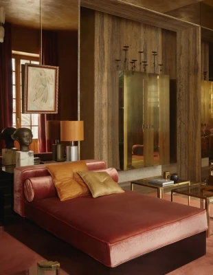 Το πιο εκλεπτυσμένο διαμέρισμα της Μαδρίτης, με χρυσές λεπτομέρειες και σπάνια έργα τέχνης