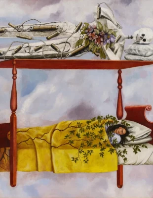 Πίνακας της Frida Kahlo κατέρριψε το ρεκόρ υψηλότερης τιμής σε δημοπρασία γυναίκας καλλιτέχνιδας