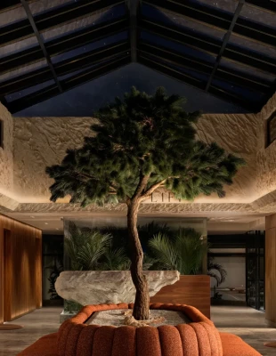 Ένα νέο μαροκινό κέντρο ευεξίας μοιάζει σαν να είναι σκαλισμένο κατευθείαν από τους βράχους του Ατλαντικού