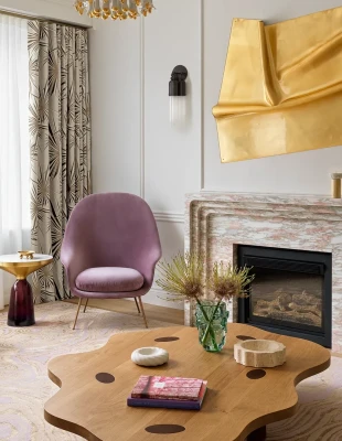 Μια λονδρέζικη κατοικία γεμάτη παστέλ αποχρώσεις, εμπνευσμένη από το θρυλικό Annabel's