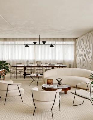 Μια κατοικία στο Σάο Πάολο όπου το χρώμα του 2026 και ο βραζιλιάνικος μοντερνισμός συνυπάρχουν 