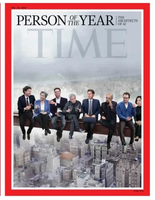 TIME’s Person of the Year: Οι Αρχιτέκτονες της Τεχνητής Νοημοσύνης είναι το πρόσωπο του 2025