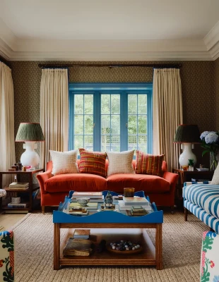 Τα βαμμένα πλαίσια ενός χώρου είναι το νέο μυστικό της κομψής διακόσμησης