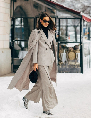 Οι πιο statement τρόποι για να παραμείνετε ζεστές τις ημέρες με χιόνι