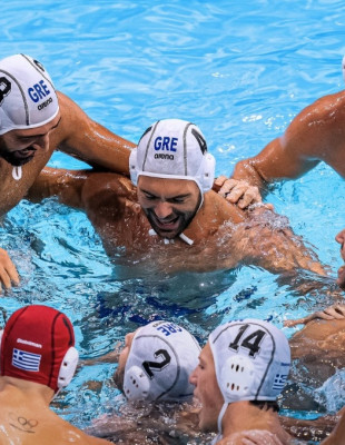 Το ιστορικό χάλκινο μετάλλιο για την Εθνική πόλο ανδρών επί της Ιταλίας