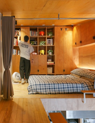 Όταν η δημιουργικότητα συναντά ένα loft 24 τ.μ.