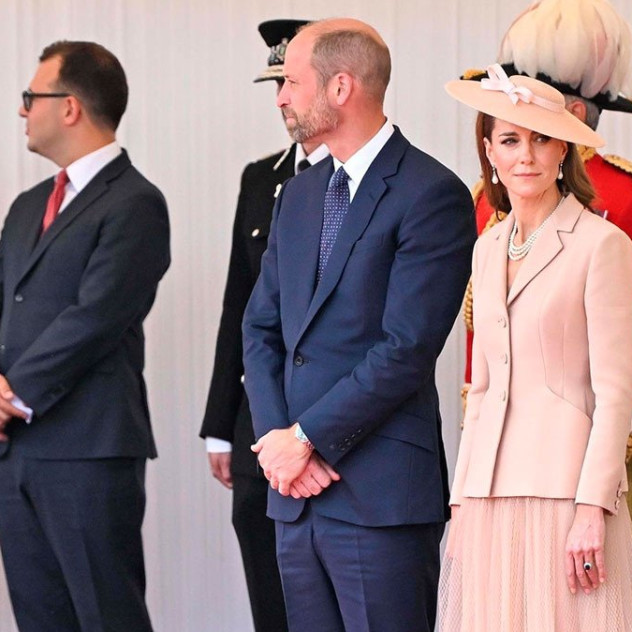 Η Kate Middleton επέλεξε για πρώτη φορά τον οίκο Dior για να υποδεχθεί τον Γάλλο Πρόεδρο 