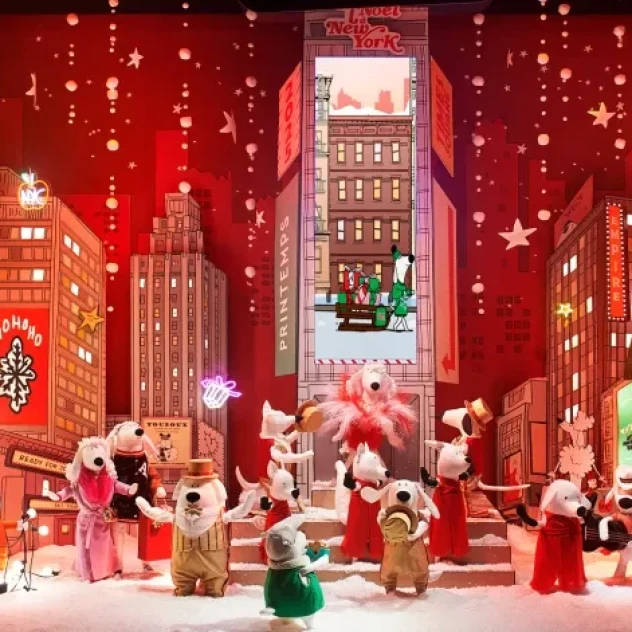 Noël 2025: Οι παριζιάνικες βιτρίνες των διάσημων πολυκαταστημάτων για τα φετινά Χριστούγεννα είναι βγαλμένες από παραμύθι