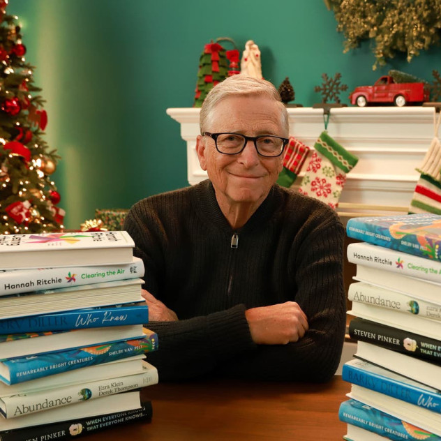 Ο Bill Gates προτείνει πέντε βιβλία για να διαβάσουμε 