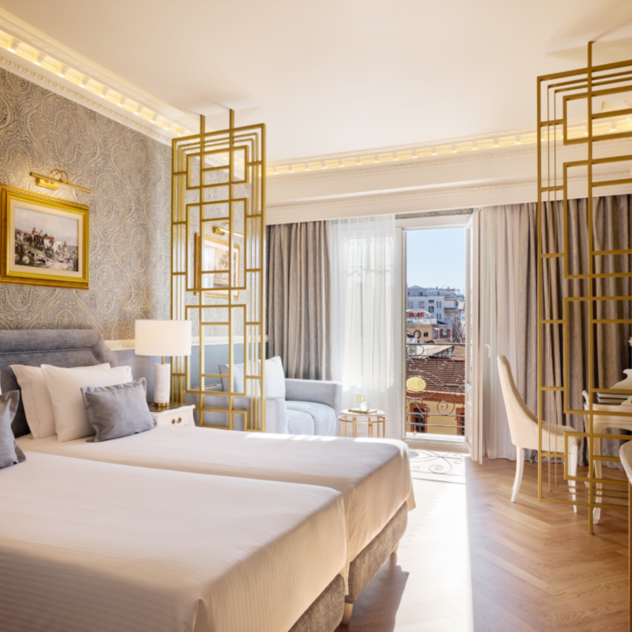 Τα Deluxe Category δωμάτια του ανανεωμένου Mediterranean Palace