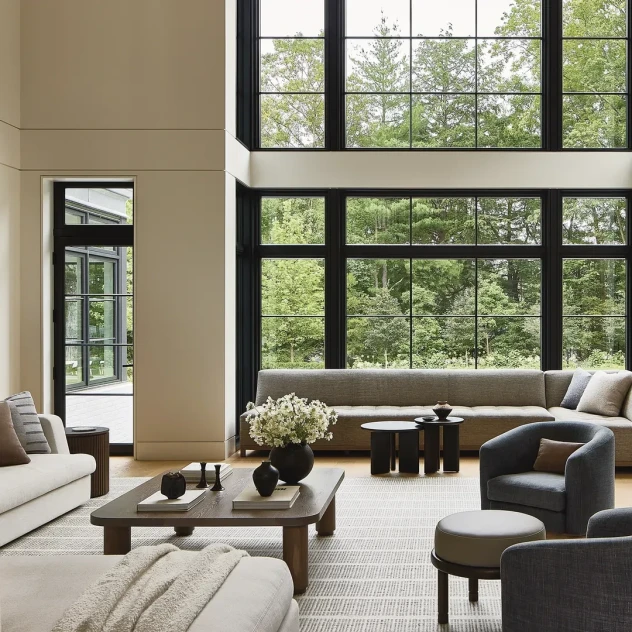 Μια εκπληκτική κατοικία στη Νέα Αγγλία όπου ο μοντερνισμός απογειώνεται με ένα cozy twist