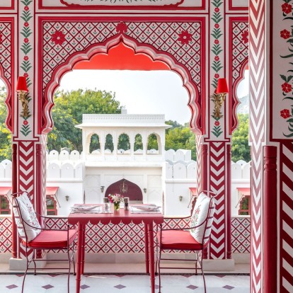 Η ανακαινισμένη Villa Palladio στη Jaipur είναι μια πρόσκληση σ' ένα παραμυθένιο πέρα από κάθε φαντασία σκηνικό