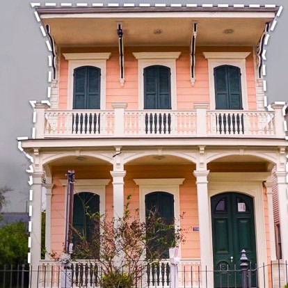 Παρακολουθούμε βήμα - βήμα την ανακαίνιση μιας κατοικίας του Εμφυλίου στη Νέα Ορλεάνη 