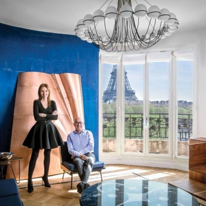 Oι ιδιοκτήτες της Galerie Kreo στο Παρίσι ζουν σε ένα καταπληκτικό art διαμέρισμα
