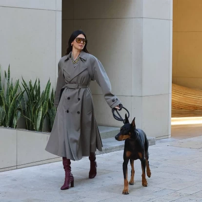 Dogwalks are the new catwalks: Οι αγαπημένες μας street style εμφανίσεις των celebrities με τους σκύλους τους