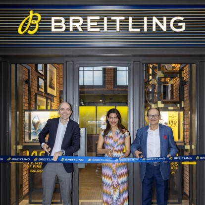 Τα λαμπερά εγκαίνια της νέας boutique Breitling στη Θεσσαλονίκη