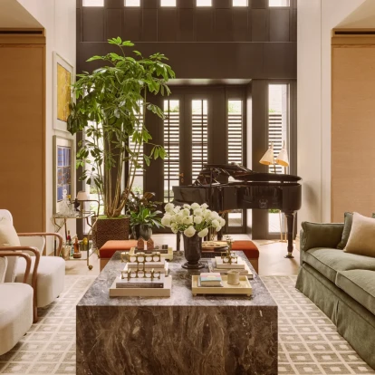 Στη λονδρέζικη συνοικία Mayfair ξεπροβάλλει ένα υπερ-κομψό διαμέρισμα με αισθητική Art Deco