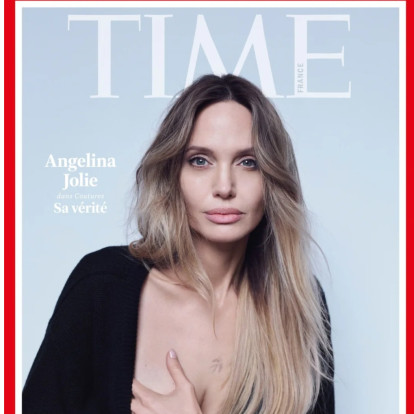 Angelina Jolie: Αποκάλυψε την ουλή από τη μαστεκτομή της ποζάροντας στο εξώφυλλο του Time